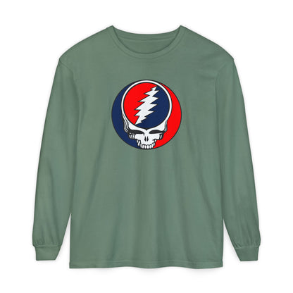 Classic Stealie Vineyard Collection Garment-dyed Long Sleeve T-Shirt