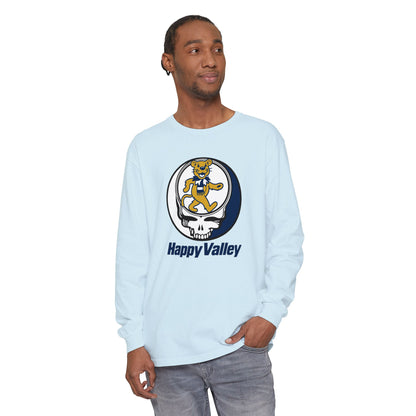 Happy Valley Stealie | University Collection Garment-Dyed Long Sleeve T-Shirt