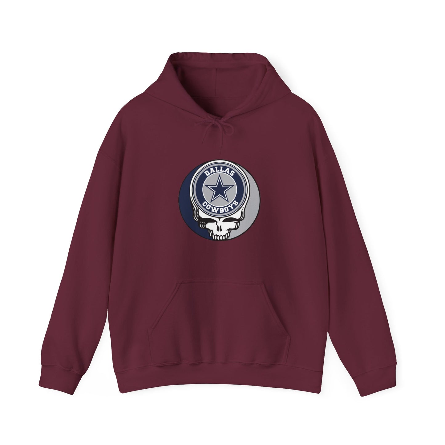 Dallas Football Grateful Dead Hoodie - NFL Fan Apparel