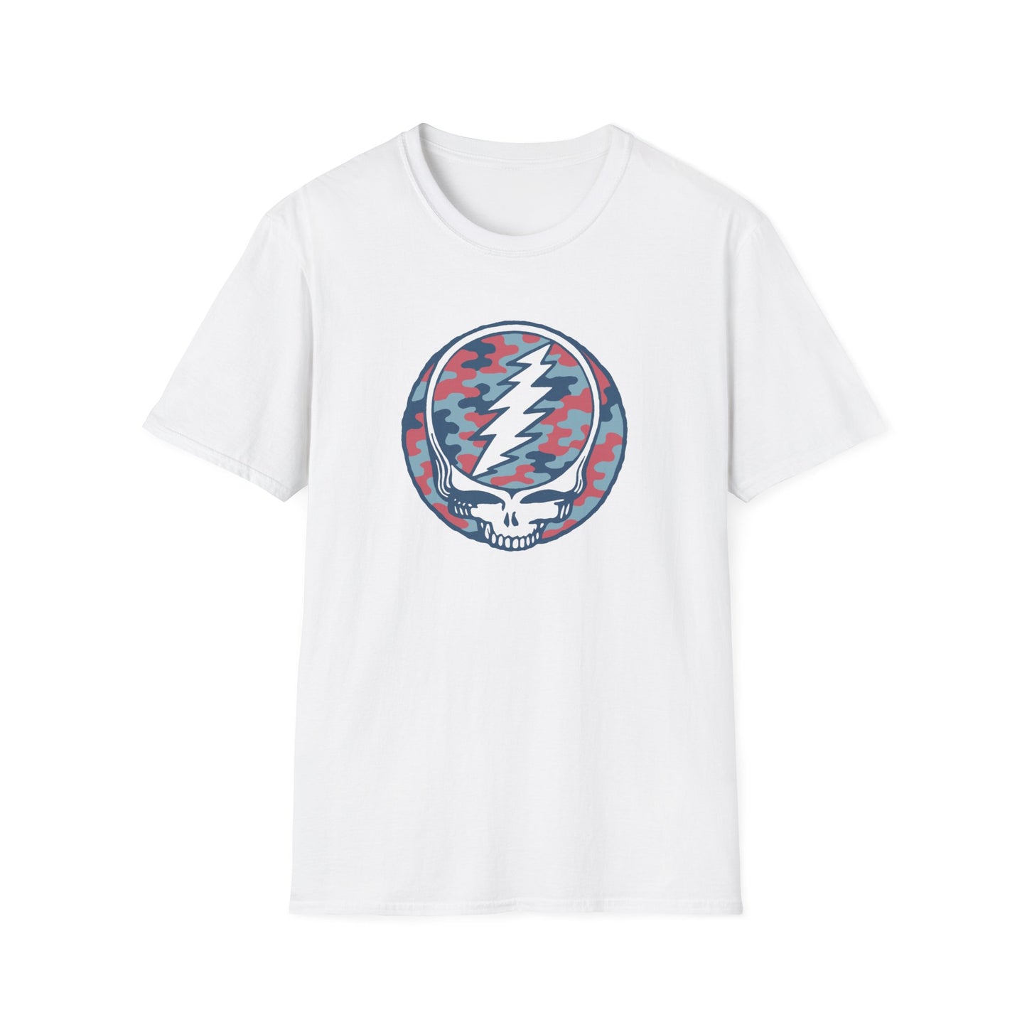 Camo Stealie Color Match Vineyard Collection Grateful Dead TShirt