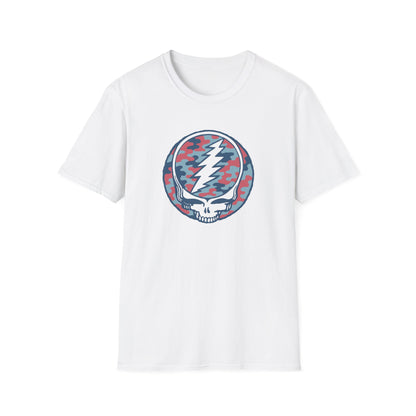 Camo Stealie Color Match Vineyard Collection Grateful Dead TShirt