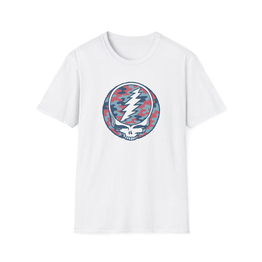 Camo Stealie Color Match Vineyard Collection Grateful Dead TShirt