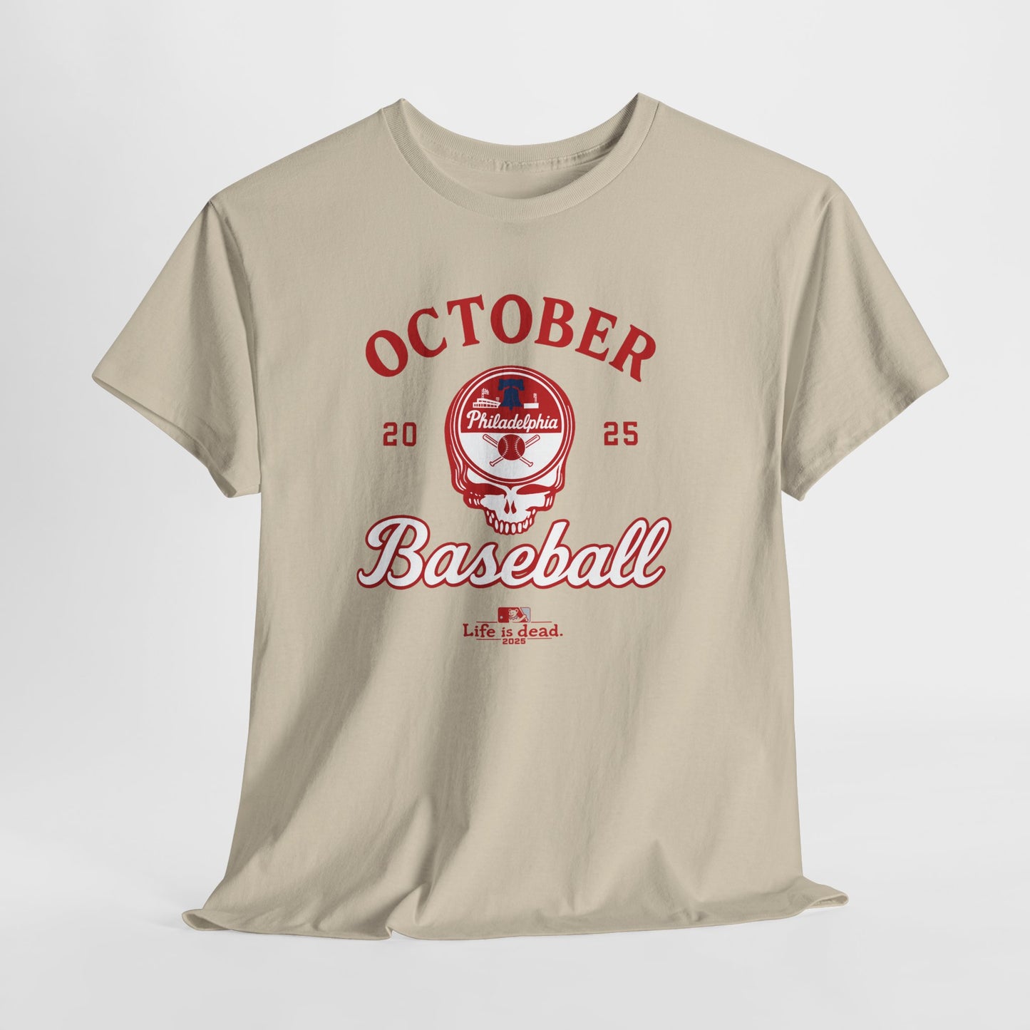 Philadelphia Phillies Playoffs 2025 Stealie Grateful Dead Tshirt