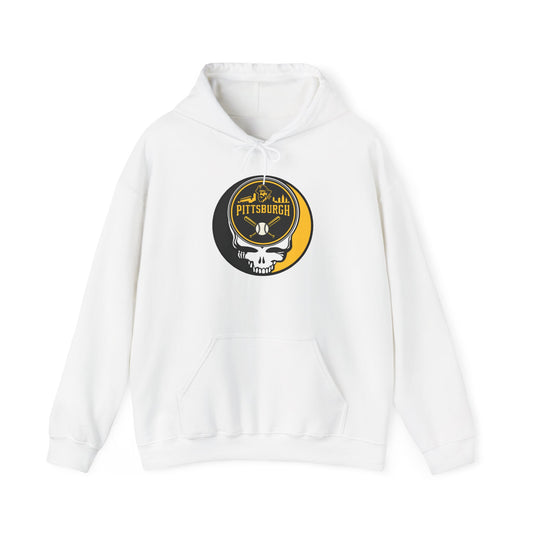 Pittsburgh Pirates Grateful Dead Unisex Heavy Blend Hoodie - MLB