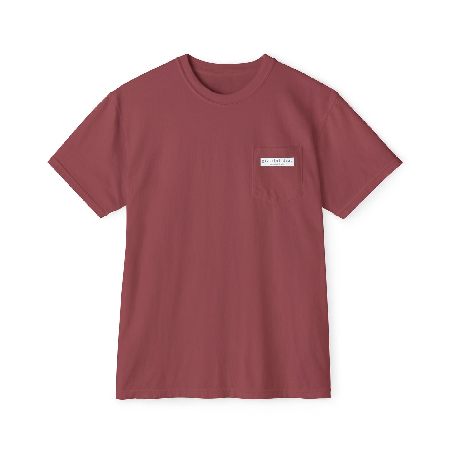 Grateful Dead Jerry Garcia Vineyard Collection Garment-Dyed Pocket T-Shirt