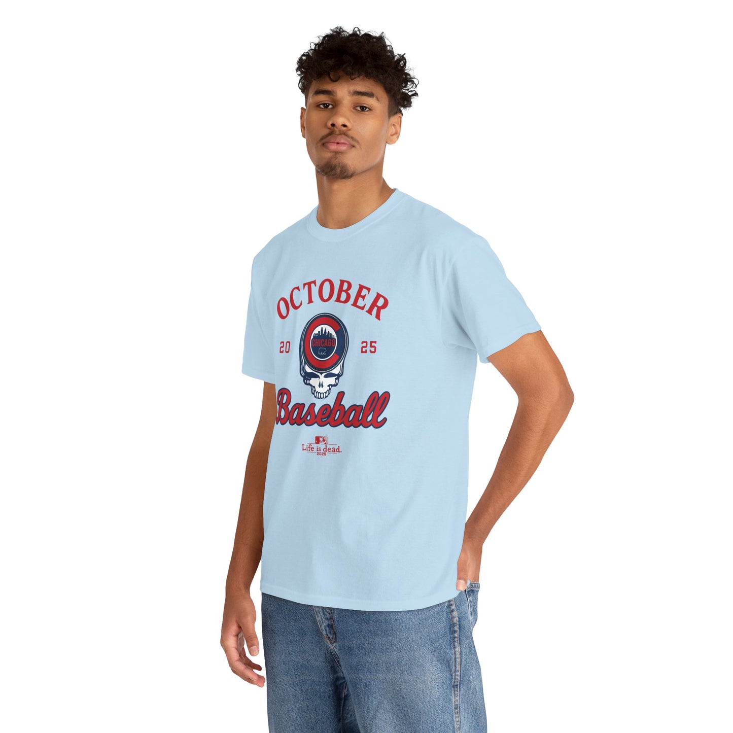 Chicago Cubs Playoffs 2025 Stealie Grateful Dead Tshirt
