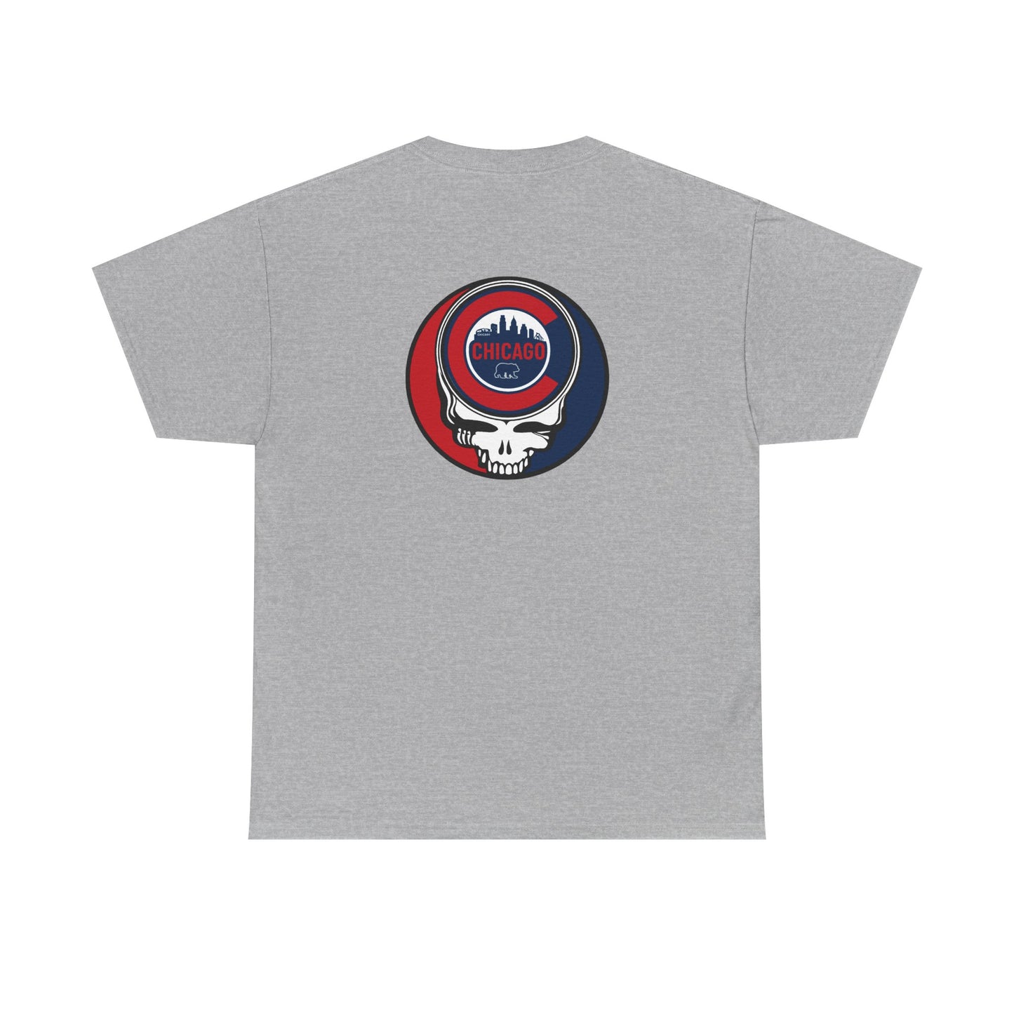 Chicago Cubs Two-Sided Grateful Dead Steal Your Face T-Shirt - MLB