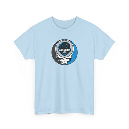 Carolina Panthers Grateful Dead Steal Your Face T-Shirt - NFL