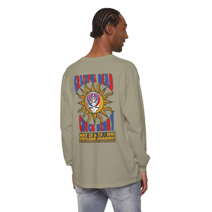 Grateful Dead and Chuck Berry Two-Sided Concert Tee - Vineyard Collection Garment-Dyed Long Sleeve