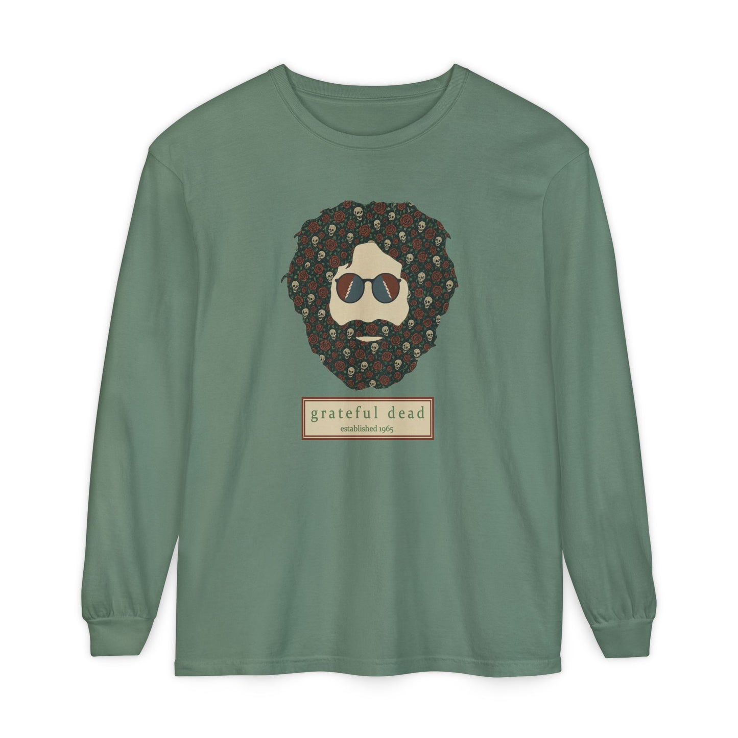 Skulls & Roses Jerry Vineyard Collection Garment-Dyed Long Sleeve