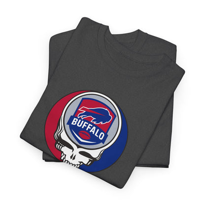 Life is dead. Grateful Grateful Gridiron Collection Buffalo Football Edition Stealie Unisex T-Shirt