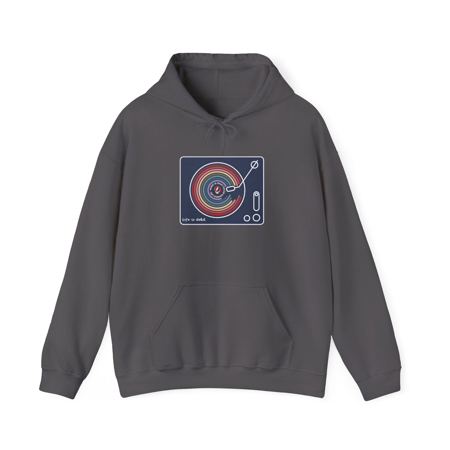 Life is dead. 'Music Is What Colors Sound Like' Grateful Dead Unisex Hoodie