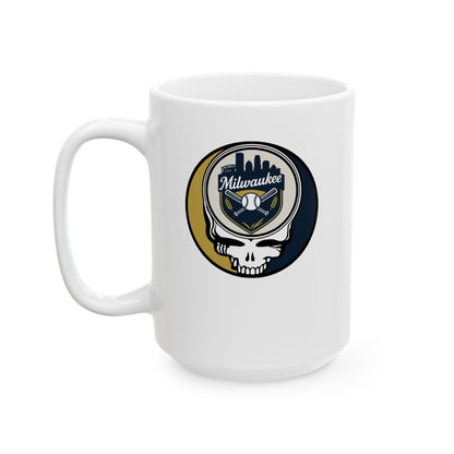 Milwaukee Brewers Stealie Ceramic Mug - MLB