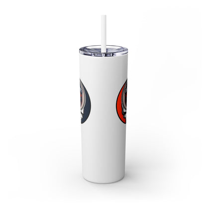 Detroit Tigers Stealie Skinny Tumbler with Straw, 20oz
