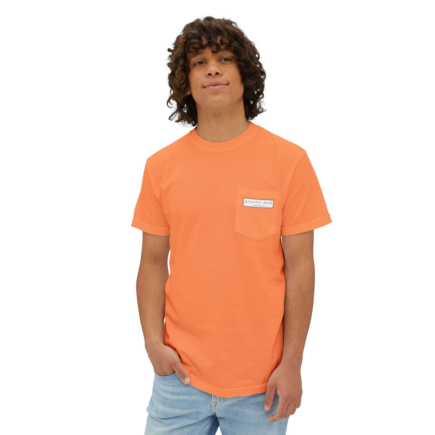 Grateful Dead Jerry Garcia Vineyard Collection Garment-Dyed Pocket T-Shirt