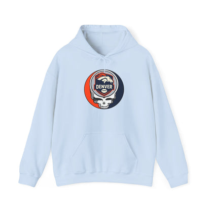 Life is dead. Grateful Grateful Gridiron Collection Denver Football Stealie Hoodie