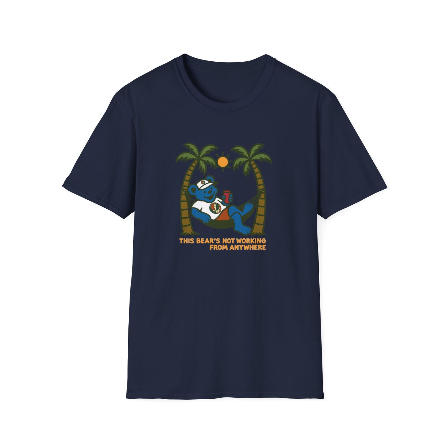 The Bear's Not Working From Anywhere - Life is dead. Grateful Dead TShirt