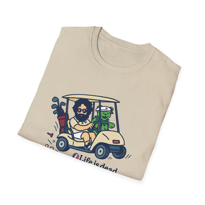 Joy Ridin' Jerry and The Bear Life is dead. Golf Company T-Shirt