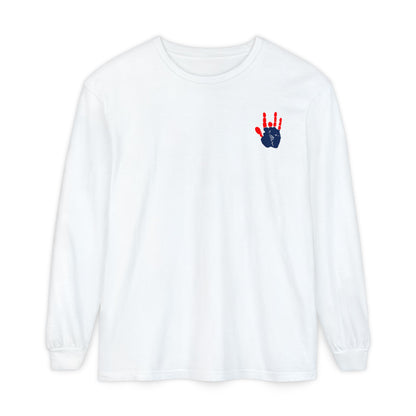 Jerry's Hand Two-Sided Vineyard Collection Garment-dyed Long Sleeve T-Shirt