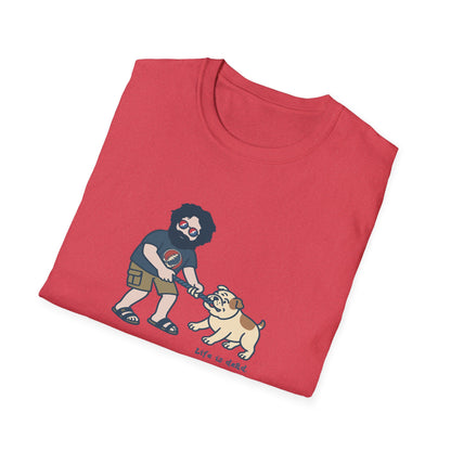 Jerry and Frank are Tuggin' - Life is dead. Grateful Dead TShirt