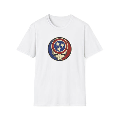 Tennessee State Flag Stealie Grateful Dead T-Shirt