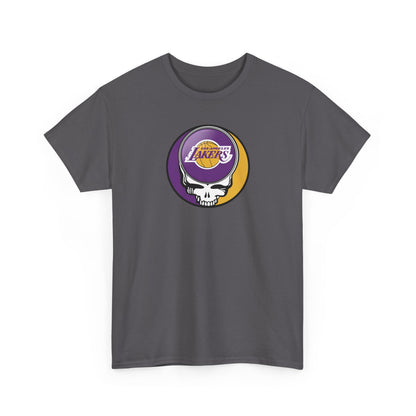 Los Angeles Lakers Grateful Dead Steal Your Face T-Shirt - NBA