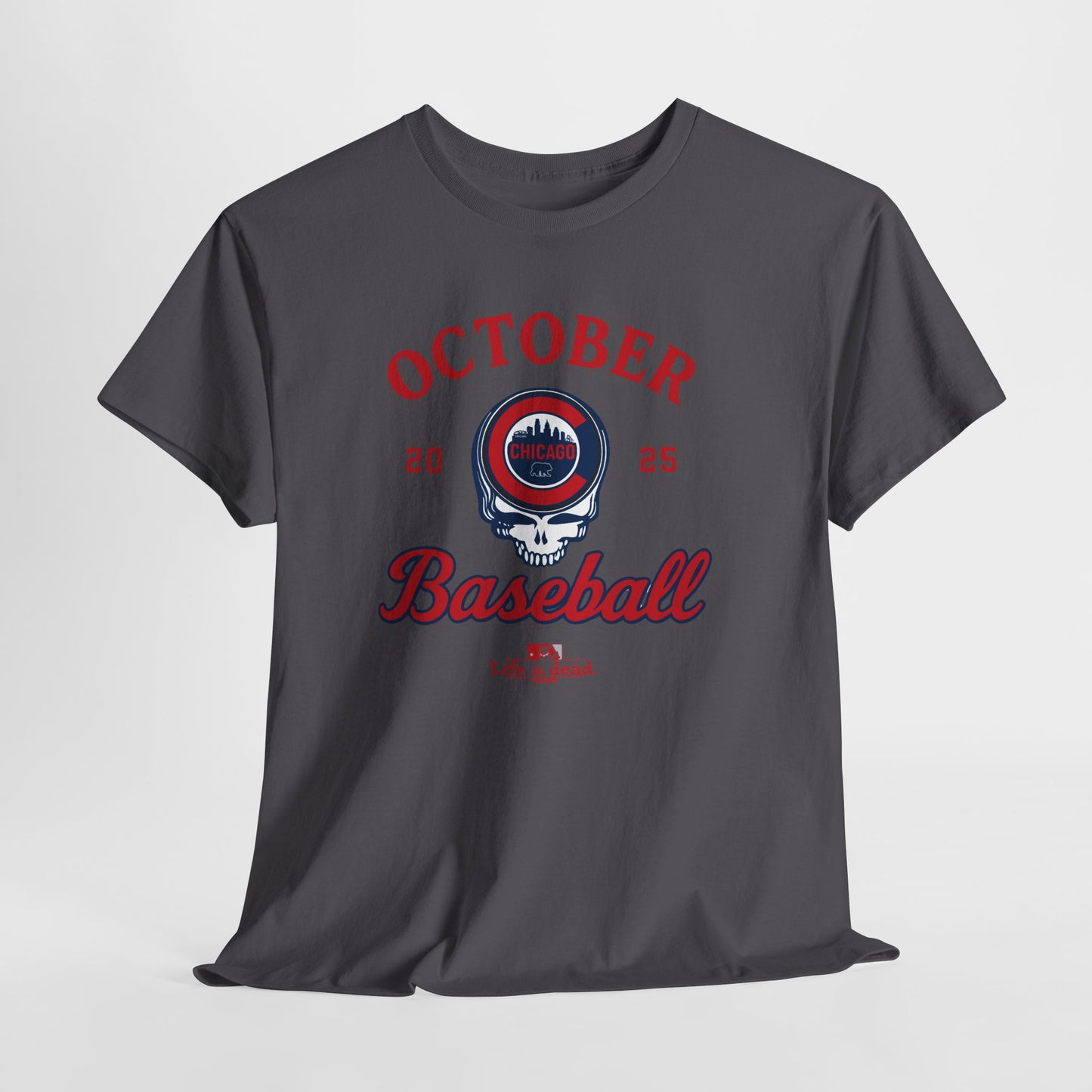 Chicago Cubs Playoffs 2025 Stealie Grateful Dead Tshirt