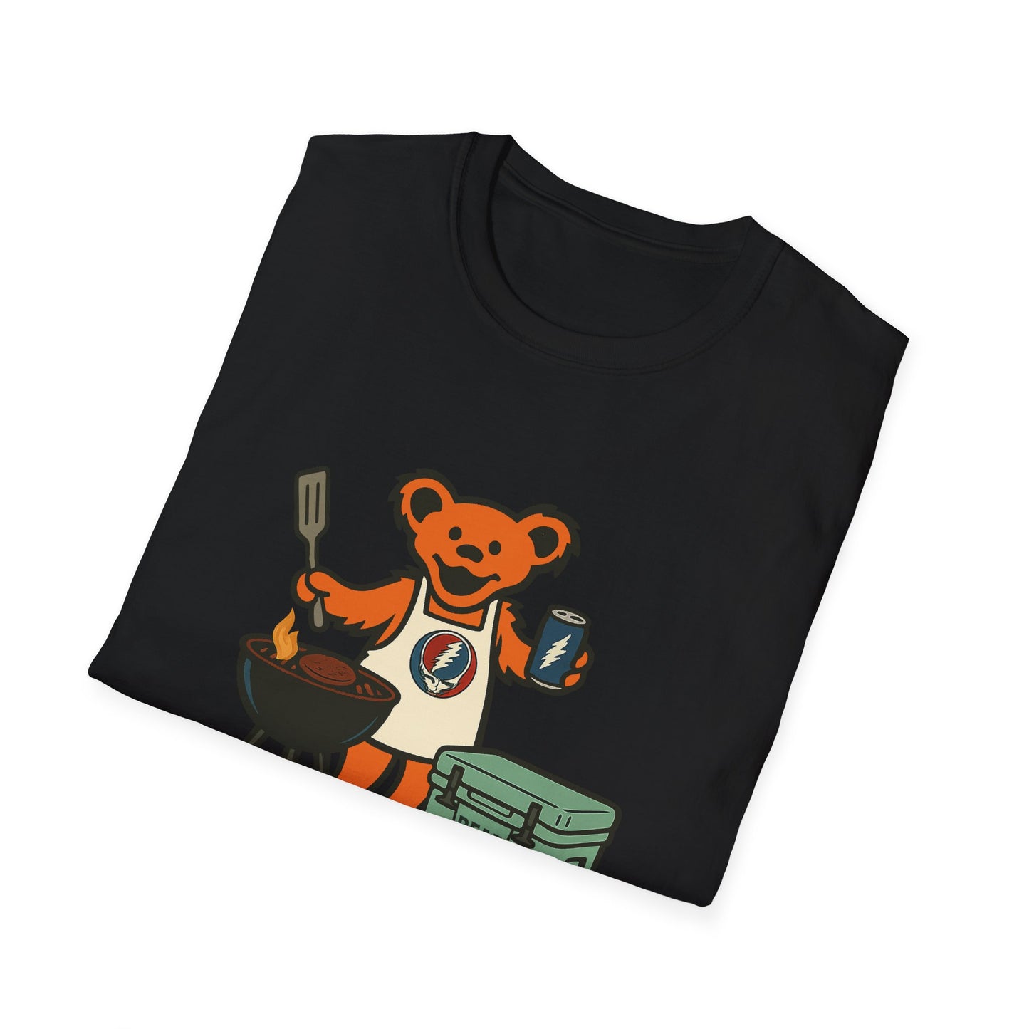 Grillin' Bear - Life is dead. Grateful Dead TShirt