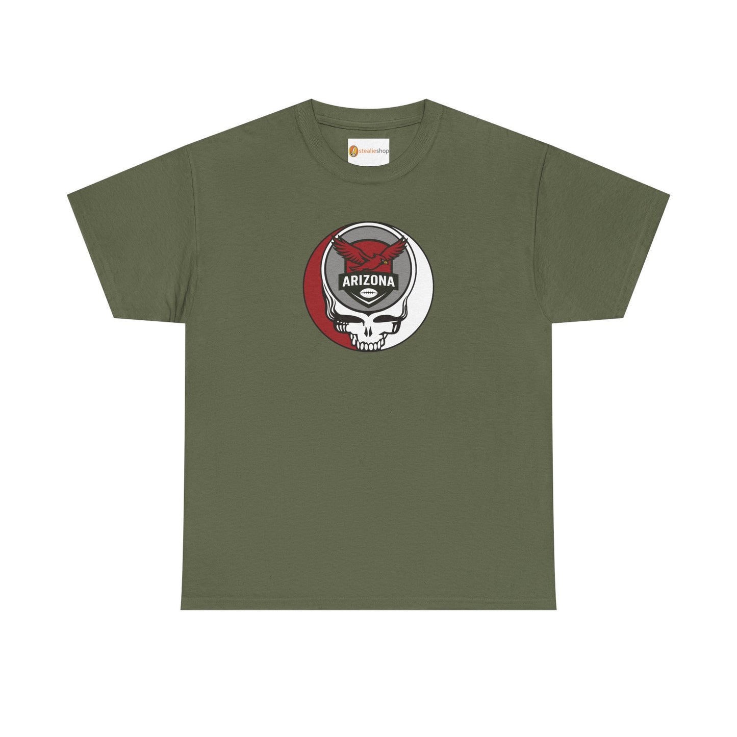 Arizona Cardinals Grateful Dead Steal Your Face T-Shirt - NFL