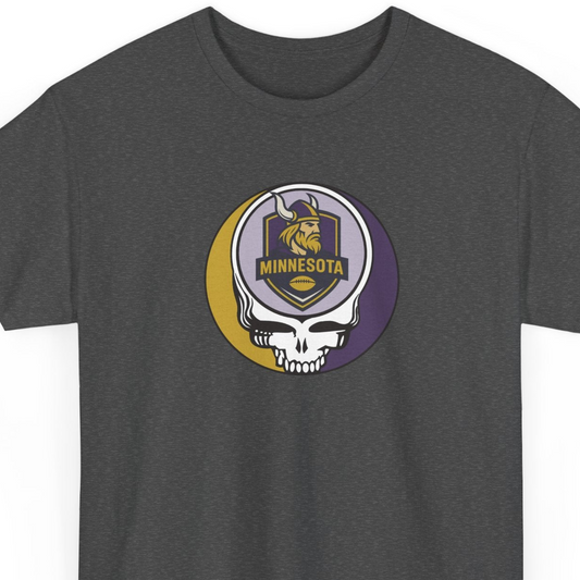 Minnesota Football Stealie Unisex Grateful Dead Cotton Tee