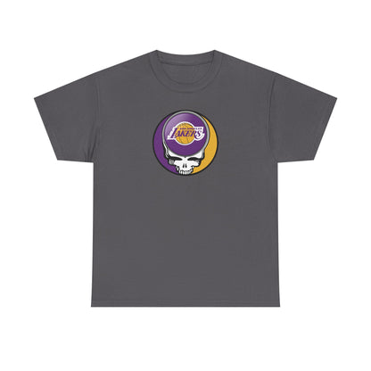 Los Angeles Lakers Grateful Dead Steal Your Face T-Shirt - NBA