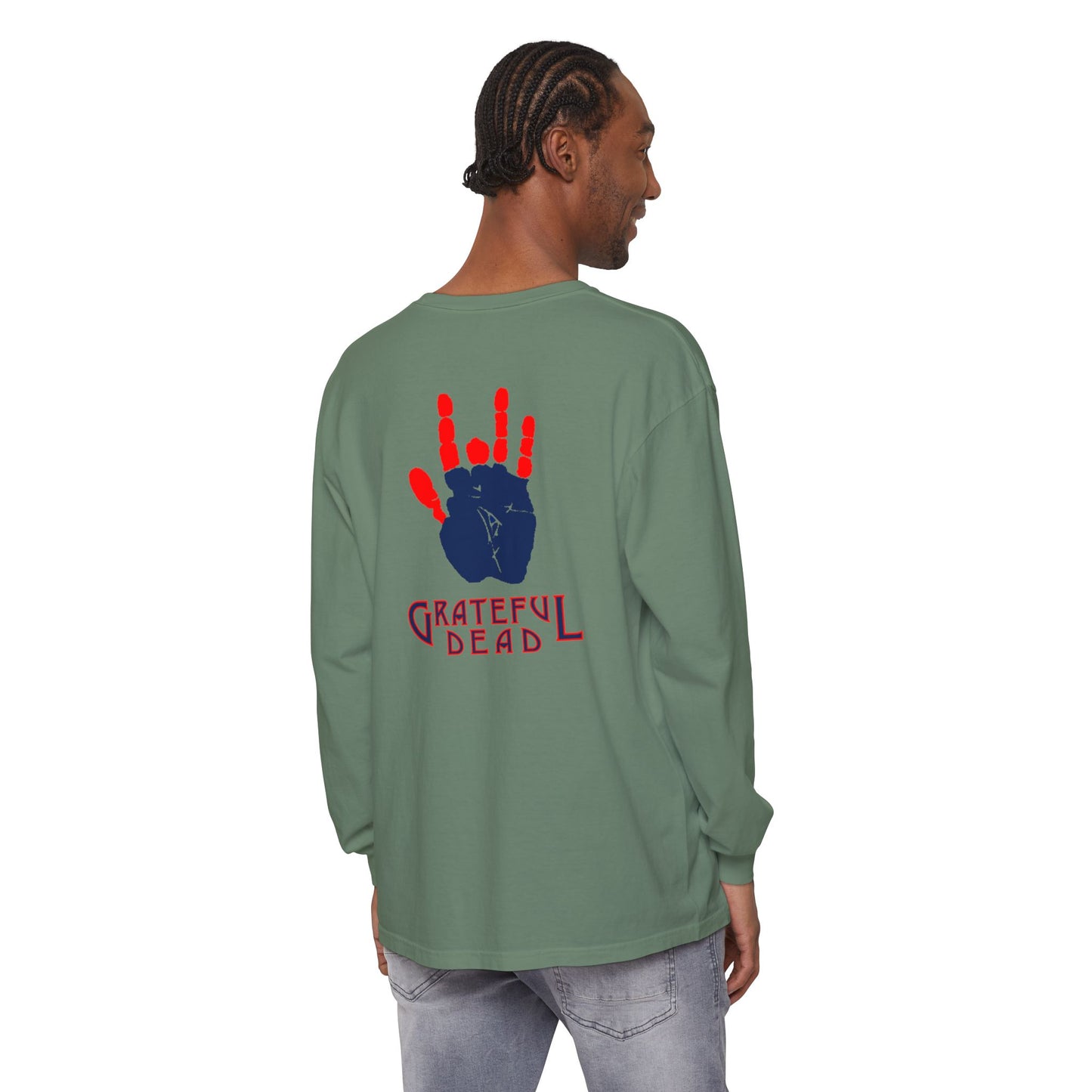 Jerry's Hand Two-Sided Vineyard Collection Garment-dyed Long Sleeve T-Shirt