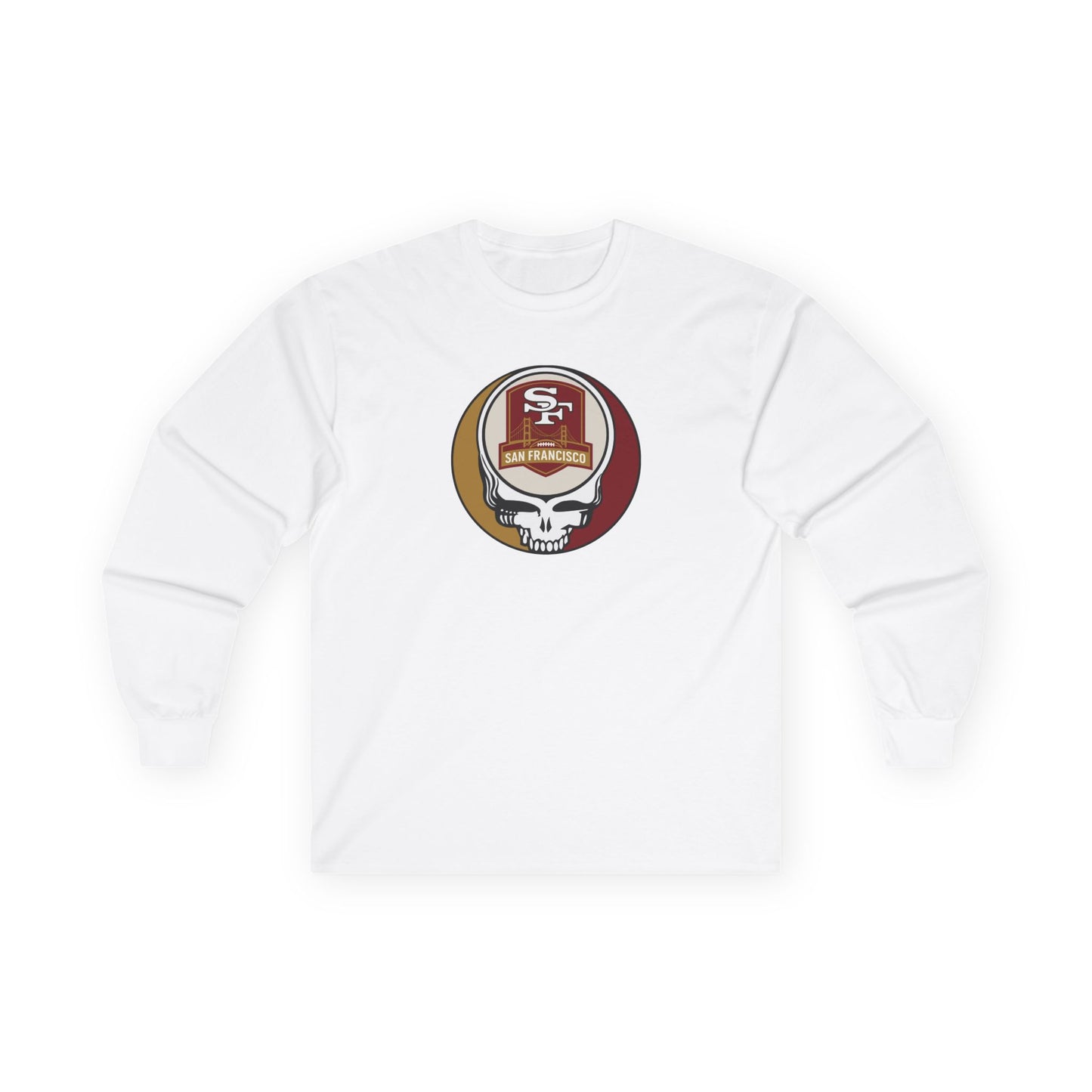 San Francisco Football Stealie Ultra Cotton Long Sleeve Tee