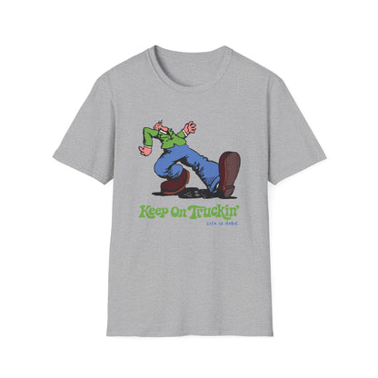 The Do-Dah Man - Keep On Truckin' Life is dead. T-Shirt