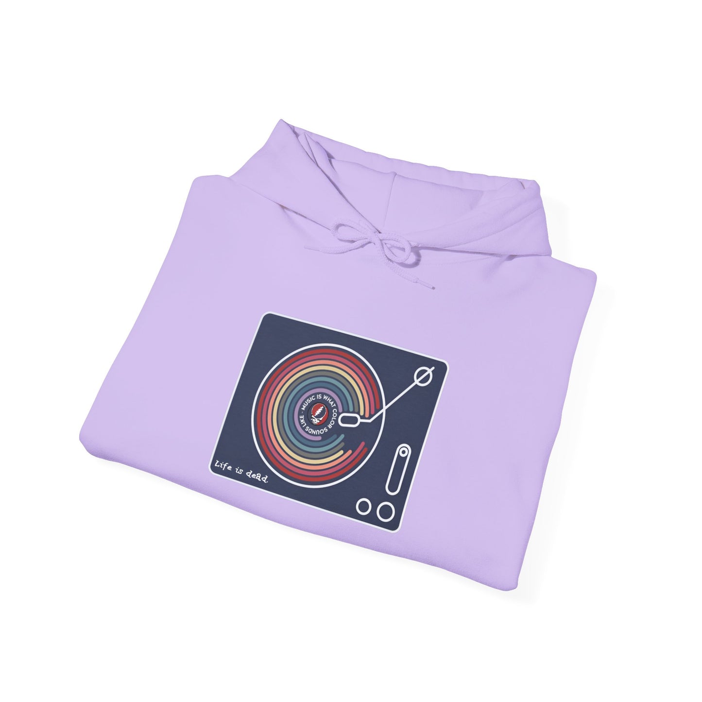 Life is dead. 'Music Is What Colors Sound Like' Grateful Dead Unisex Hoodie