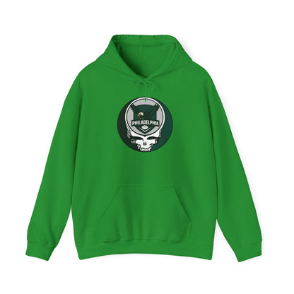Philadelphia Football Stealie Grateful Dead Hoodie Sweatshirt - NFL
