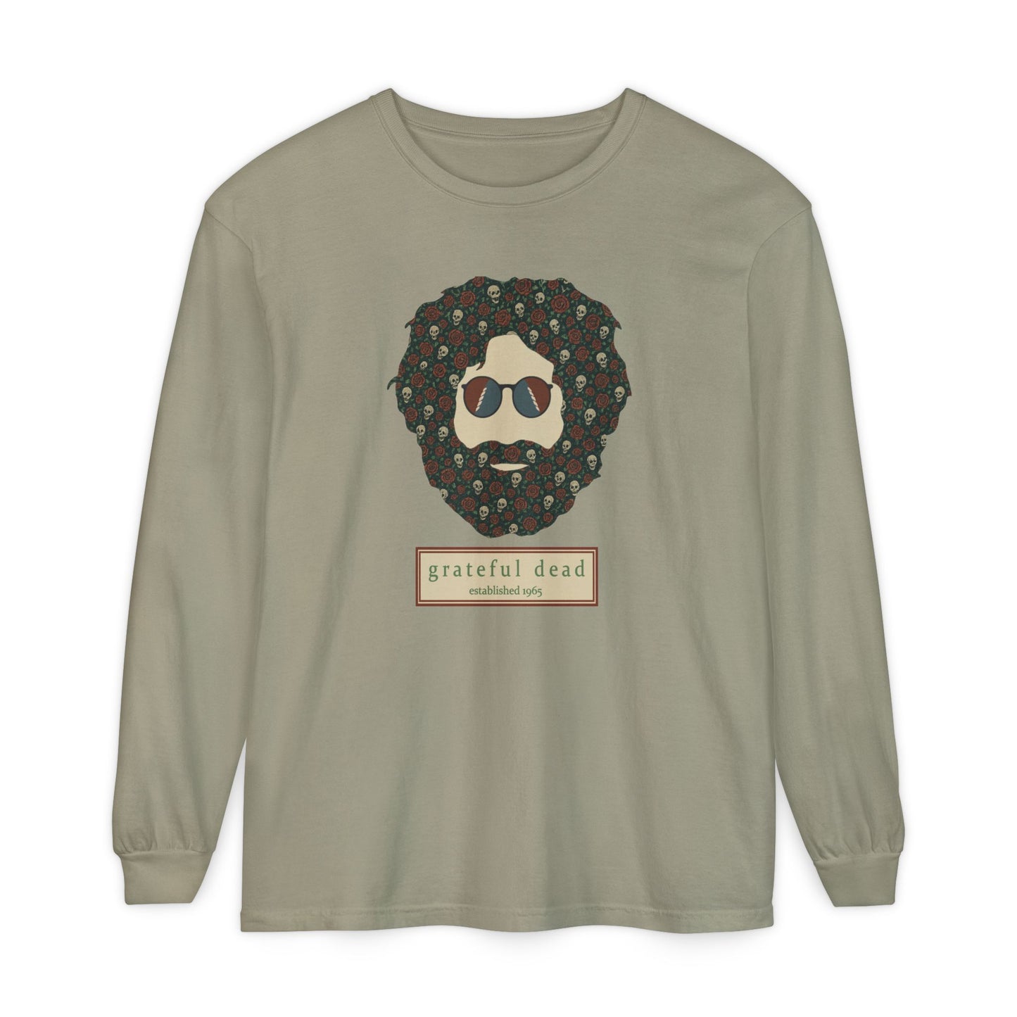 Skulls & Roses Jerry Vineyard Collection Garment-Dyed Long Sleeve