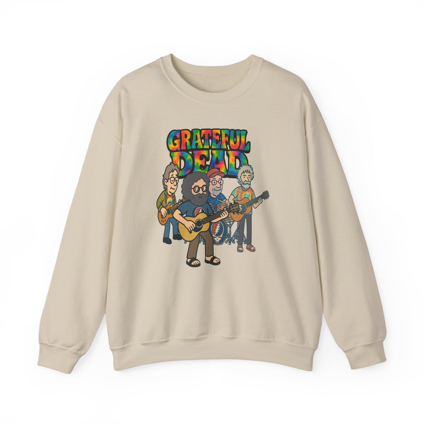Jerry and The Band | Life is dead. Crewneck Sweatshirt