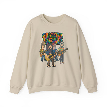 Jerry and The Band | Life is dead. Crewneck Sweatshirt