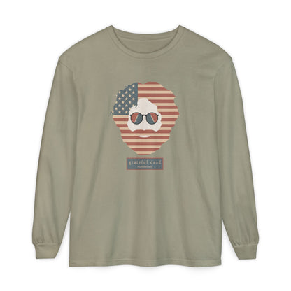 Stars & Stripes Jerry Vineyard Collection Garment-Dyed Long Sleeve