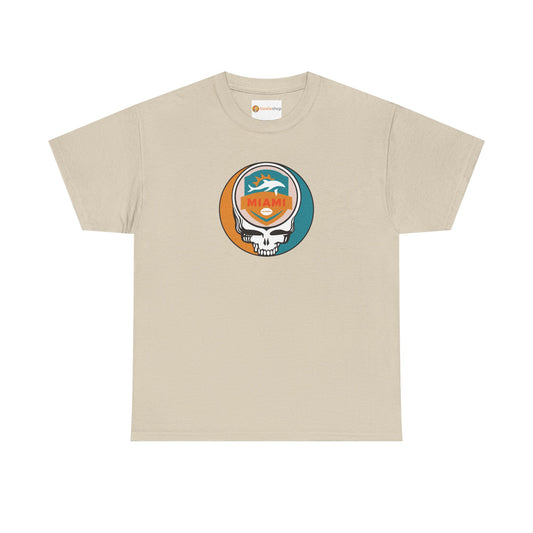 Miami Football Steal Your Face T-Shirt - Dolphins / NFL