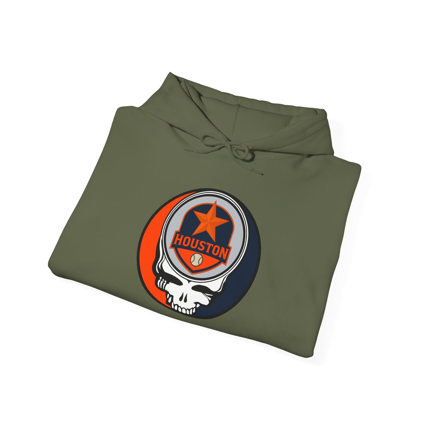 Houston Astros Grateful Dead Unisex Heavy Blend Hoodie - Hooded Sweatshirt