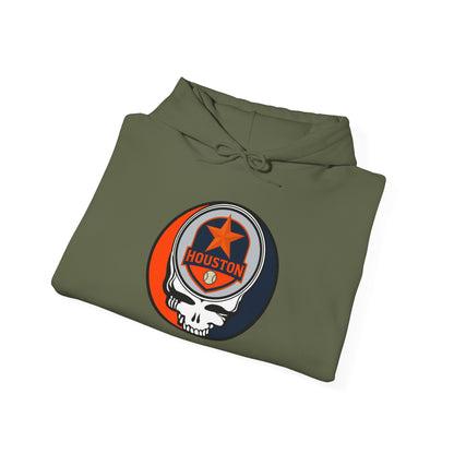 Houston Astros Grateful Dead Unisex Heavy Blend Hoodie - Hooded Sweatshirt