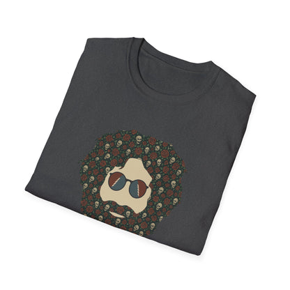 Skull & Roses Jerry Life is dead. T-Shirt