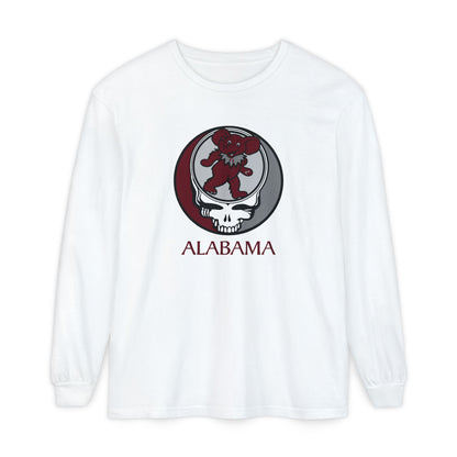 Alabama Stealie | University Collection Garment-Dyed Long Sleeve T-Shirt