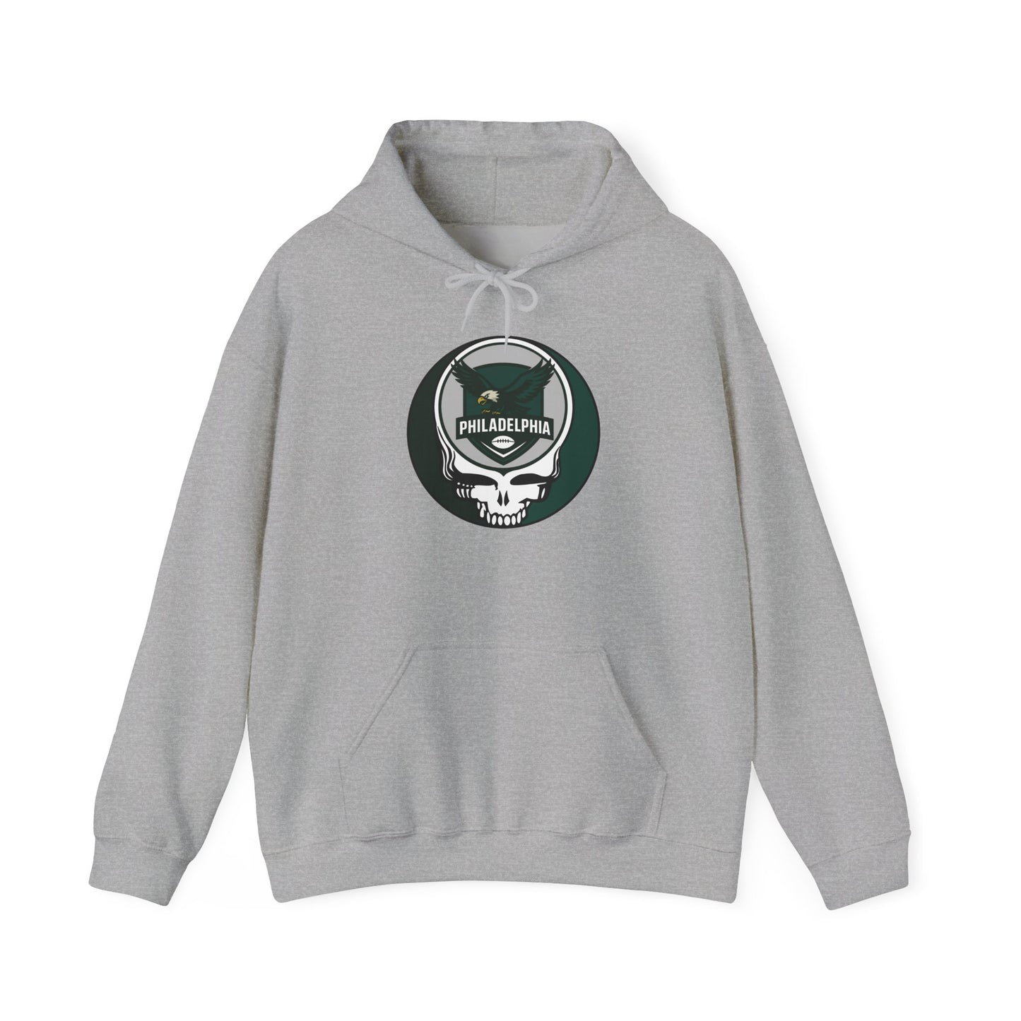 Philadelphia Football Stealie Grateful Dead Hoodie Sweatshirt - NFL