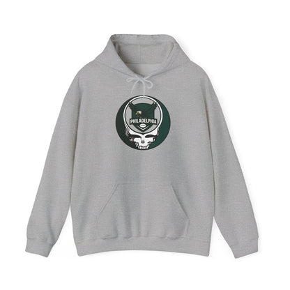 Philadelphia Football Stealie Grateful Dead Hoodie Sweatshirt - NFL
