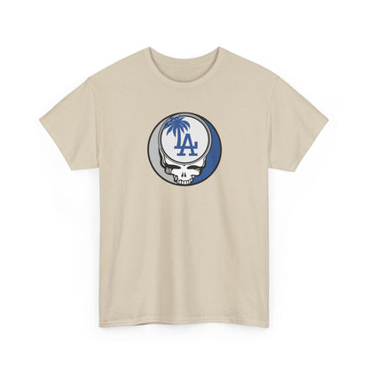 Los Angeles Dodgers Grateful Dead Steal Your Face T-Shirt - MLB