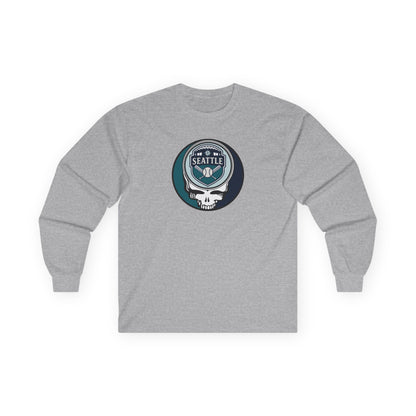 Seattle Mariners Classic Stealie Long Sleeve Tee - MLB