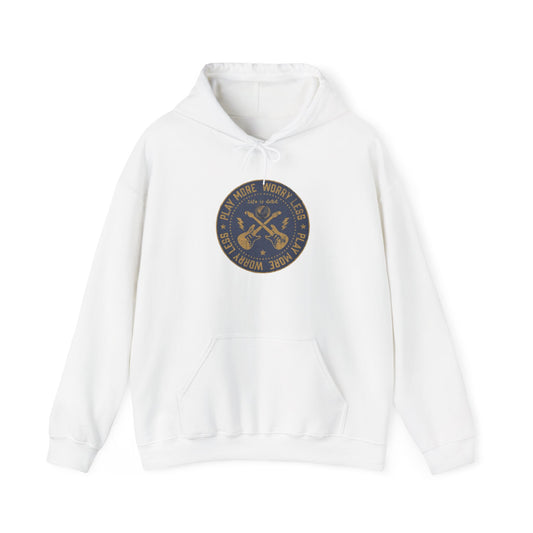 Life is dead. 'Play More, Worry Less Grateful Dead Unisex Hoodie
